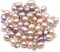 10 Pcs Natural Pearl Pendants - Rice Shape Cultured Freshwater Mixed Color Pearl Bead Pendant Charms for Jewelry Making